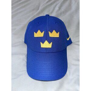 Sweden National Team IIHF Hockey - Blue Nike Bauer Adjustable Hat